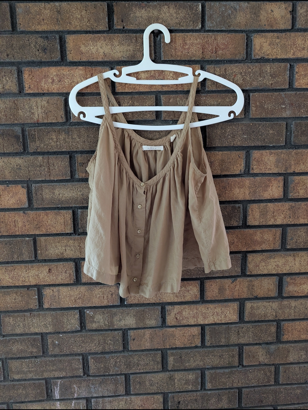 Doen Nalina Sleeves Button Up Top
